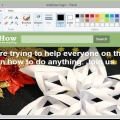Usando o paint para inverter as cores em uma imagem