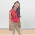 Pose como um modelo