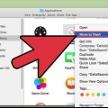 Desinstalar programas em um mac