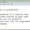 Escrever pseudocódigo