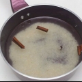 Fazendo água de arroz