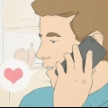 Ser romântico por telefone