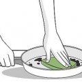 Limpeza de panelas de aço inoxidável