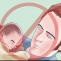 Dormir com um bebê recém-nascido