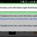 Baixe o showbox no android