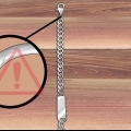 Identificando joias de platina e prata