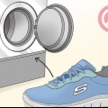 Limpando sapatos skecher