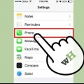 Bloqueie mensagens de texto em um iphone