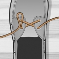 Sapato sperry com cadarço