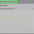 Pare o spotify em um iphone