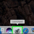Abra o terminal em um mac