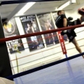 Treinando para uma luta