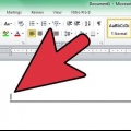 Livrando-se de uma linha horizontal no ms word