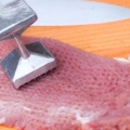 Deixe a carne de porco macia