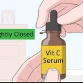 Armazenando o soro de vitamina c
