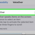 Desative o voiceover no seu iphone