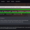 Obtenha o world of warcraft gratuitamente