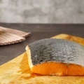 Prepare o salmão