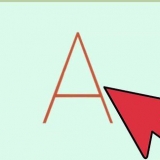 Desenhe letras de bloco 3d com sombra