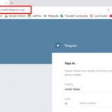 Entre no telegram web em um pc ou mac