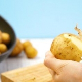 Batatas branqueadas