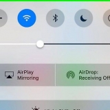 Desativar airdrop