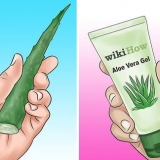 Usando aloe vera para acne