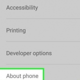 Telefones android raiz