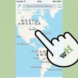 Usando os mapas da apple