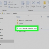 Enviar arquivos de áudio por e-mail