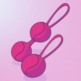 Treinar os músculos do assoalho pélvico com bolas vaginais