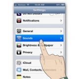 Coloque toques no seu iphone