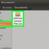 Extraindo arquivos no linux