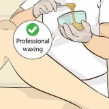 Remova os pelos das nádegas
