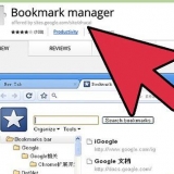 Organizar favoritos no chrome