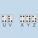 Lendo braille