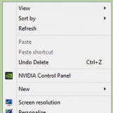 Gerenciando ícones da área de trabalho no windows