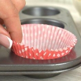 Usando moldes de bolo