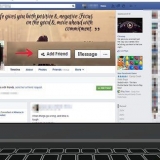 Converse com uma garota no facebook