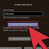 Usando blocos de comando no minecraft
