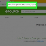 Contato groupon