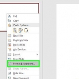Alterar o plano de fundo dos slides do powerpoint