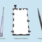 Removendo a bateria de um tablet samsung galaxy