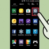 Alterar o toque de um android