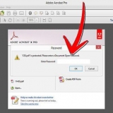 Restrição de um arquivo pdf protegido