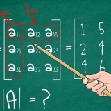 Determinando o determinante de uma matriz 3x3