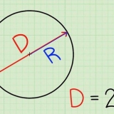 Calculando o diâmetro de um círculo