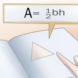 Calculando a altura de um triângulo