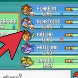 Capturando os cães lendários em pokémon firered e leafgreen