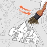 Limpando um motor de carro